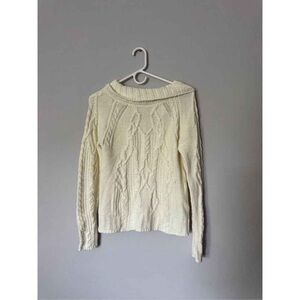 Cozy Cream Cable Knit Sweater